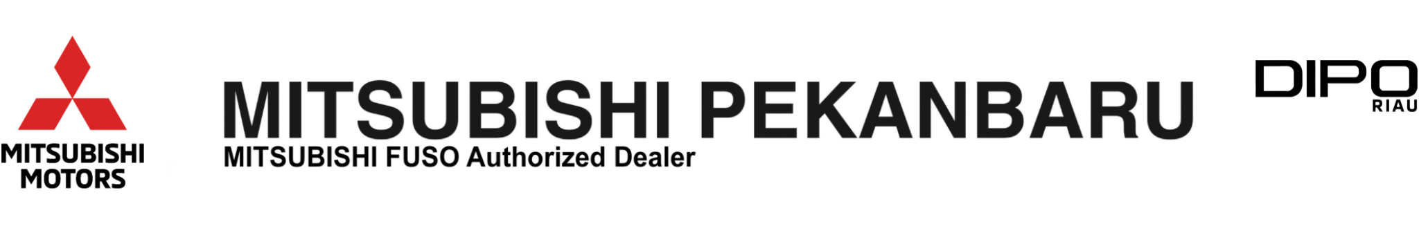 logo mitsubishi pekanbaru